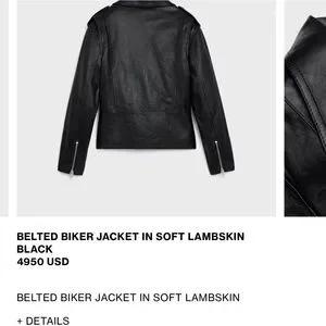 ブルゾン CELINE | MOCKED BELTED JACKET IN SOFT LAMBSKIN s_wp_6446b9d702760b75e89e8546.webp